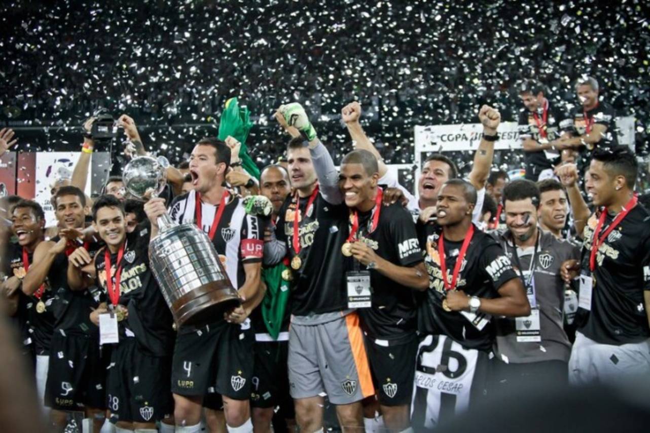 O Atlético-MG conquistou a Libertadores da América em 2013. Foto: Divulgação/ Atlético-MG