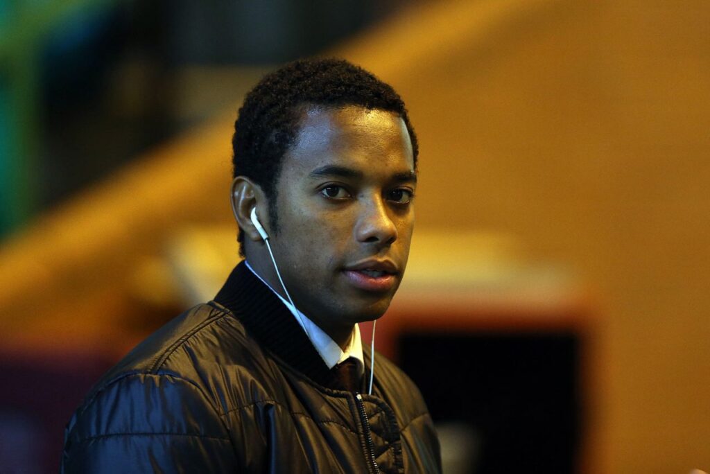 Robinho foi condenado a cumprir pena no Brasil pelo STJ (Foto: Ian Macnicol/AFP)