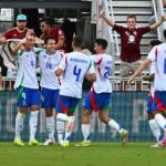 Retegui marcou duas vezes na vitória da Itália sobre a Venezuela (Foto: Chandan Khanna/AFP)