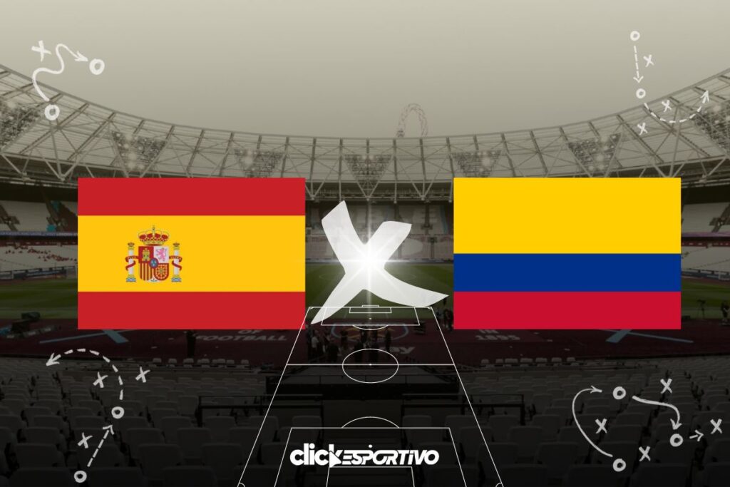 Espanha x Colômbia - Amistoso Internacional 2024