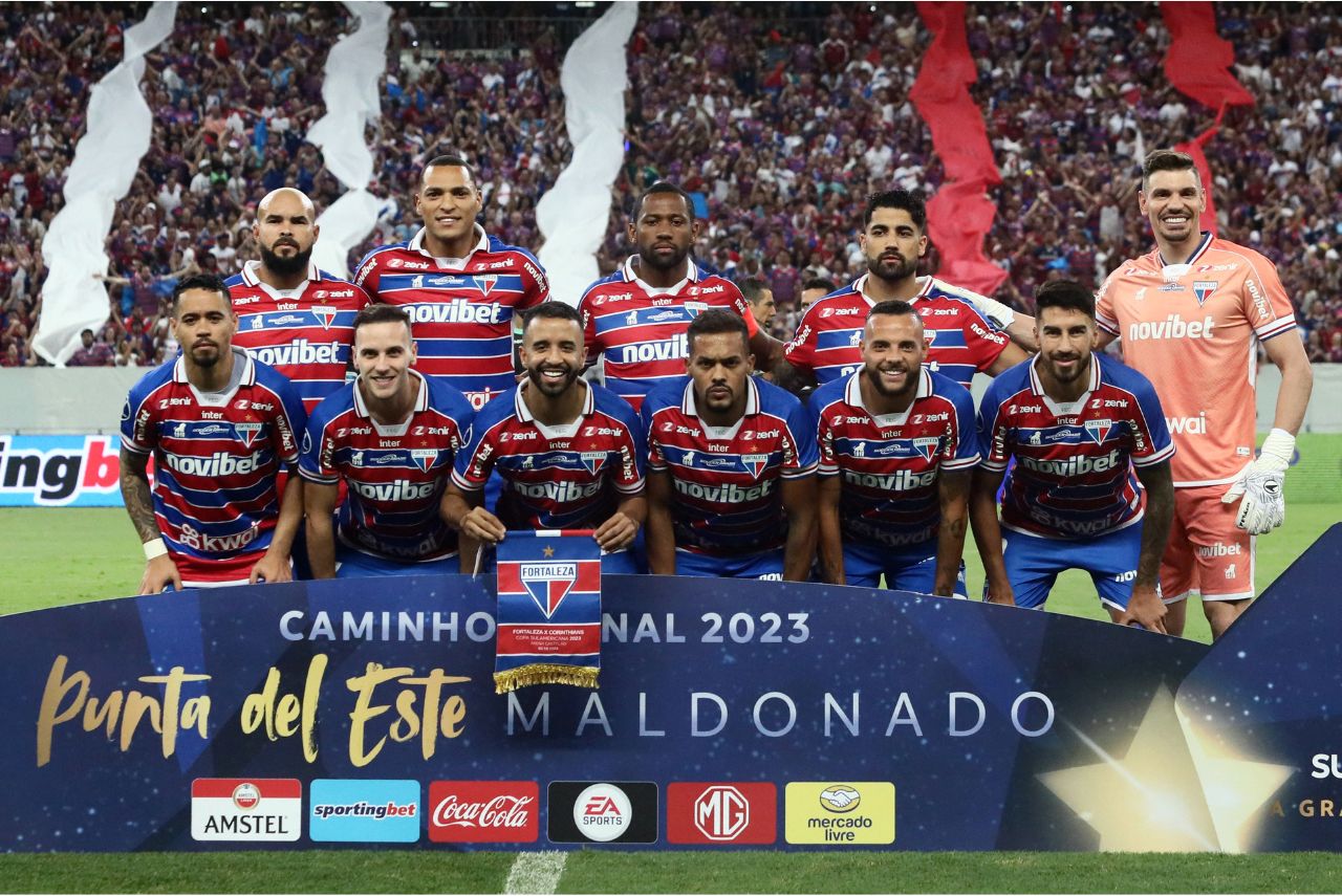 Elenco do Fortaleza vice-campeão da Sul-Americana