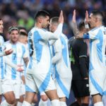 Argentina venceu El Salvador em amistoso (Foto: Charly Triballeau/AFP)