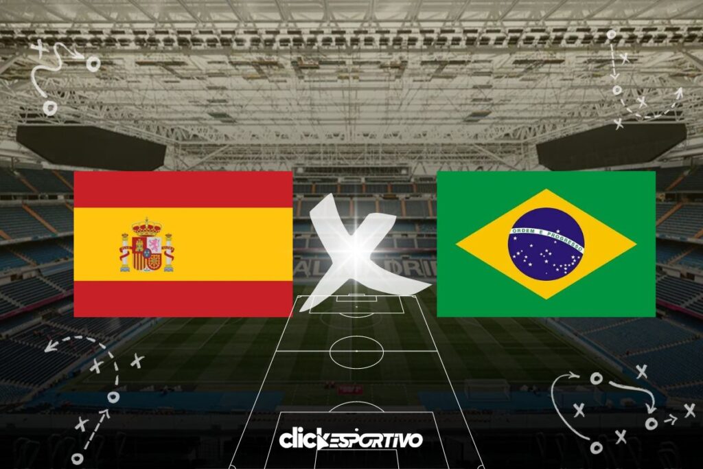 Espanha x Brasil - Amistoso Internacional 2024