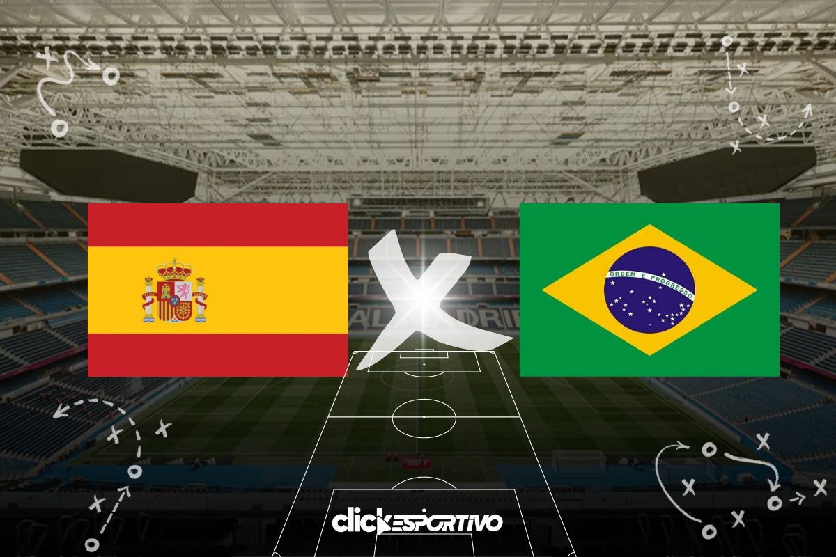 Espanha x Brasil - Amistoso Internacional 2024