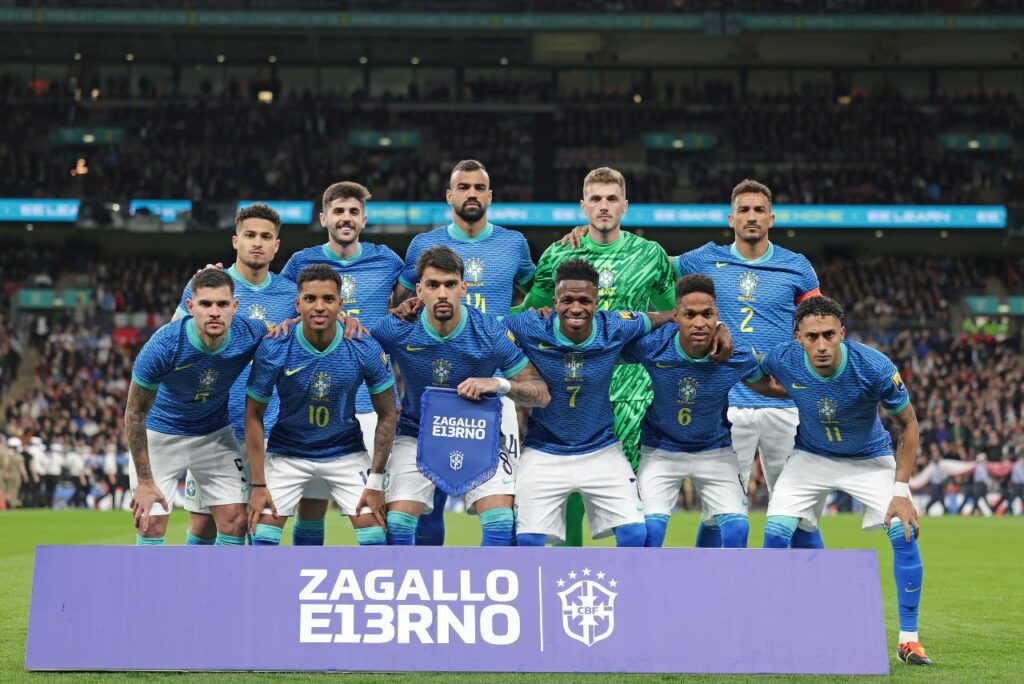 Brasil terá a mesma escalação no Santiago Bernabéu
