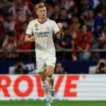 Toni Kroos comemora gol pelo Real Madrid