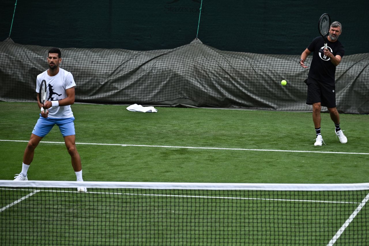 Djokovic treina ao lado do Croata em 2023
