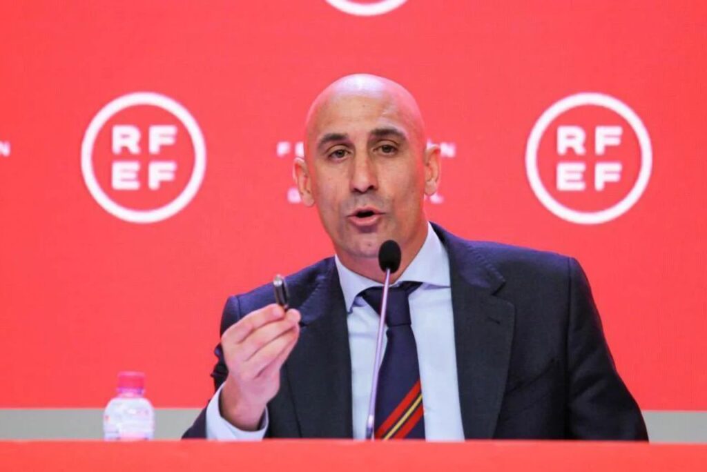 Luis Rubiales, ex-presidente da Federação Espanhola de Futebol