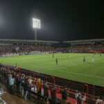 Estádio Antônio Accioly em jogo do Atlético-GO em 2024