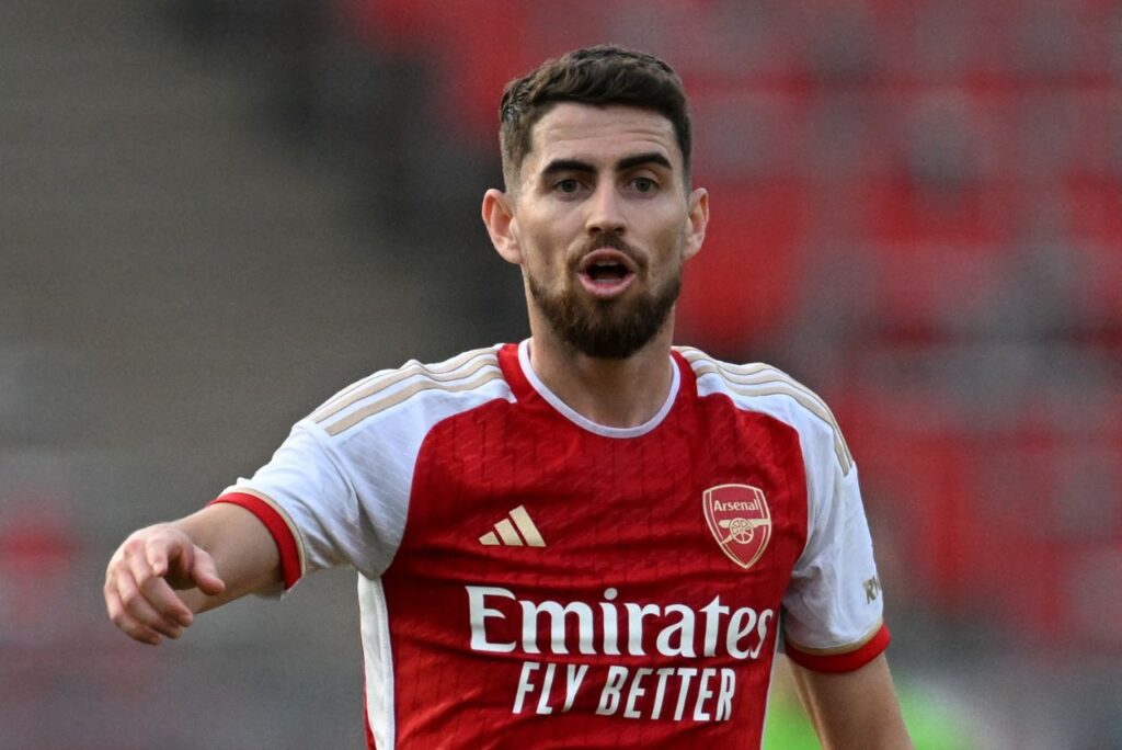 Jorginho pode deixar o Arsenal rumo ao Barcelona (Foto: Christof Stache/AFP)