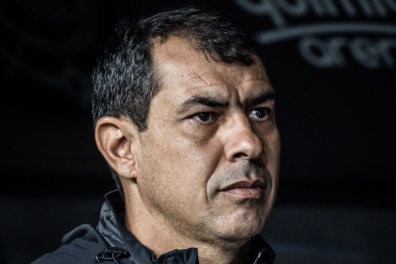 Fábio Carille, técnico do Santos