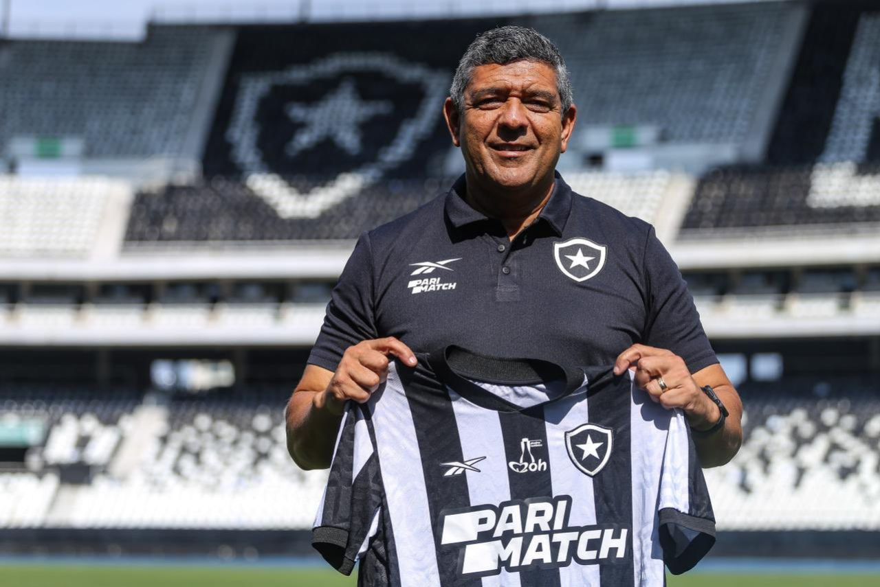 Jorge Barcellos estava no Botafogo desde dezembro de 2023 (Foto: Arthur Barreto/BFR)