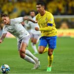 Cristiano Ronaldo brilhou na vitória do Al-Nassr sobre o Al-Tai (Foto: Reprodução)