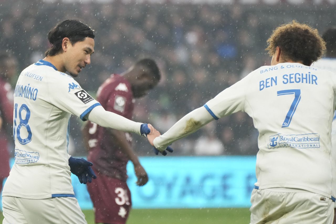 Monaco venceu o Metz pelo Campeonato Francês (Foto: Reprodução)