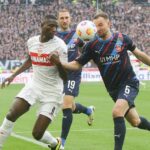 Stuttgart e Heidenheim ficaram no empate pelo Campeonato Alemão (Foto: Reprodução)