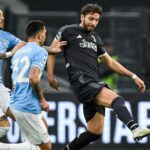 Lance do jogo Juventus x Lazio na Serie A Italiana em 2024