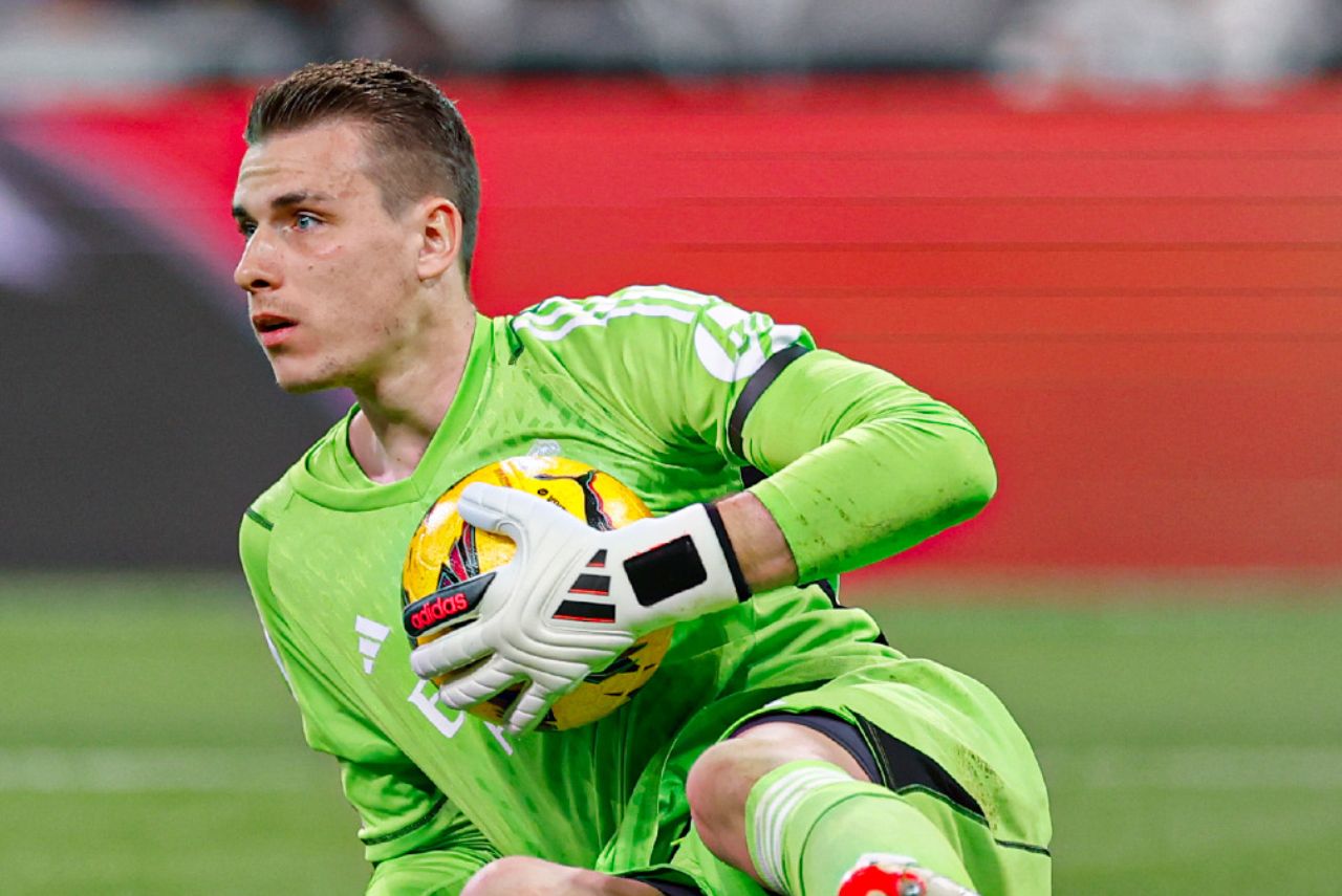 Goleiro Lunin vive bom momento no Real Madrid