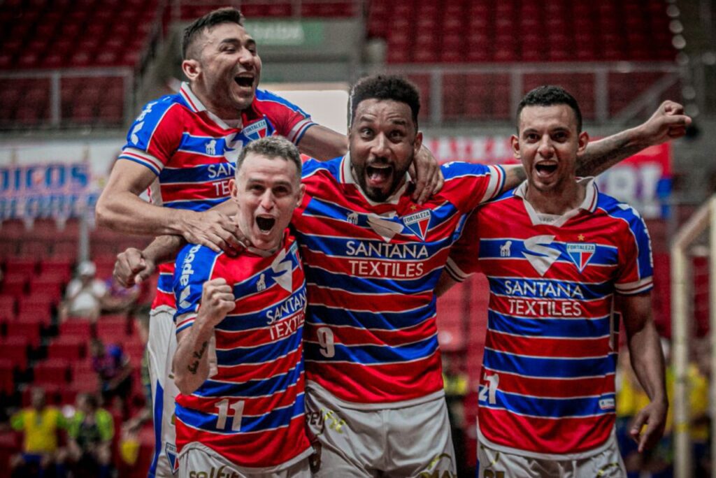 Jogadores do Fortaleza Futsal em 2024