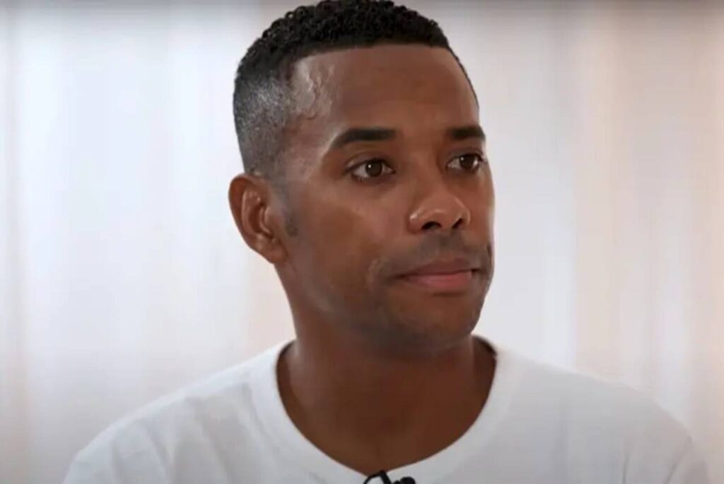 Robinho está preso desde o dia 21 de março. Foto: Reprodução/ TV Record