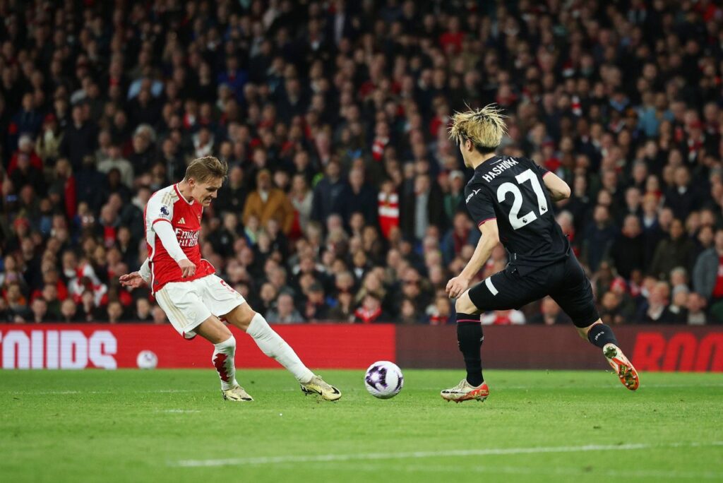 Arsenal venceu o Luton Town pelo Campeonato Inglês (Foto: Reprodução)