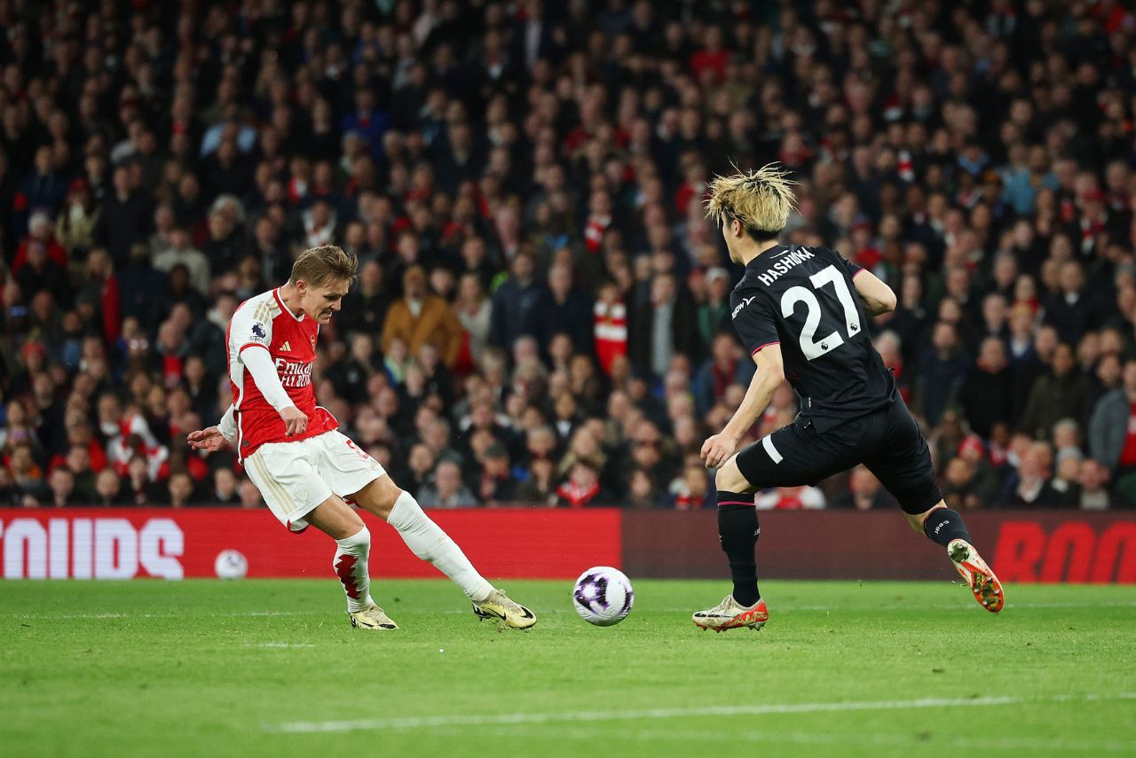 Arsenal venceu o Luton Town pelo Campeonato Inglês (Foto: Reprodução)