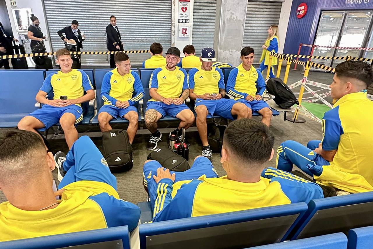 O Boca Juniors fará um trajeto de 150km em carros. Foto: Reprodução/X