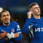 Palmer foi o grande nome do Chelsea na partida e marcou 3 vezes. Foto: Reprodução/X