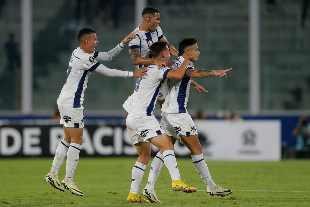 O Talleres foi mais certeiro do que o time do São Paulo. Foto: Reprodução/X