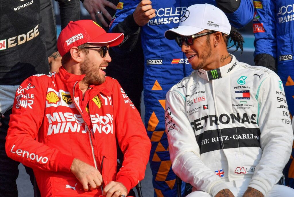 Vettel pode substituir Hamilton na Mercedes