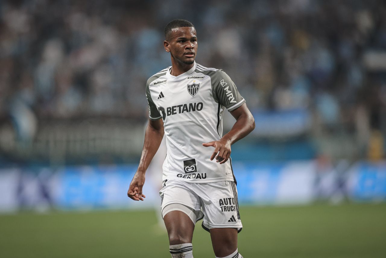 Alisson Santana, atacante do Atlético-MG (Foto: Pedro Souza/CAM)