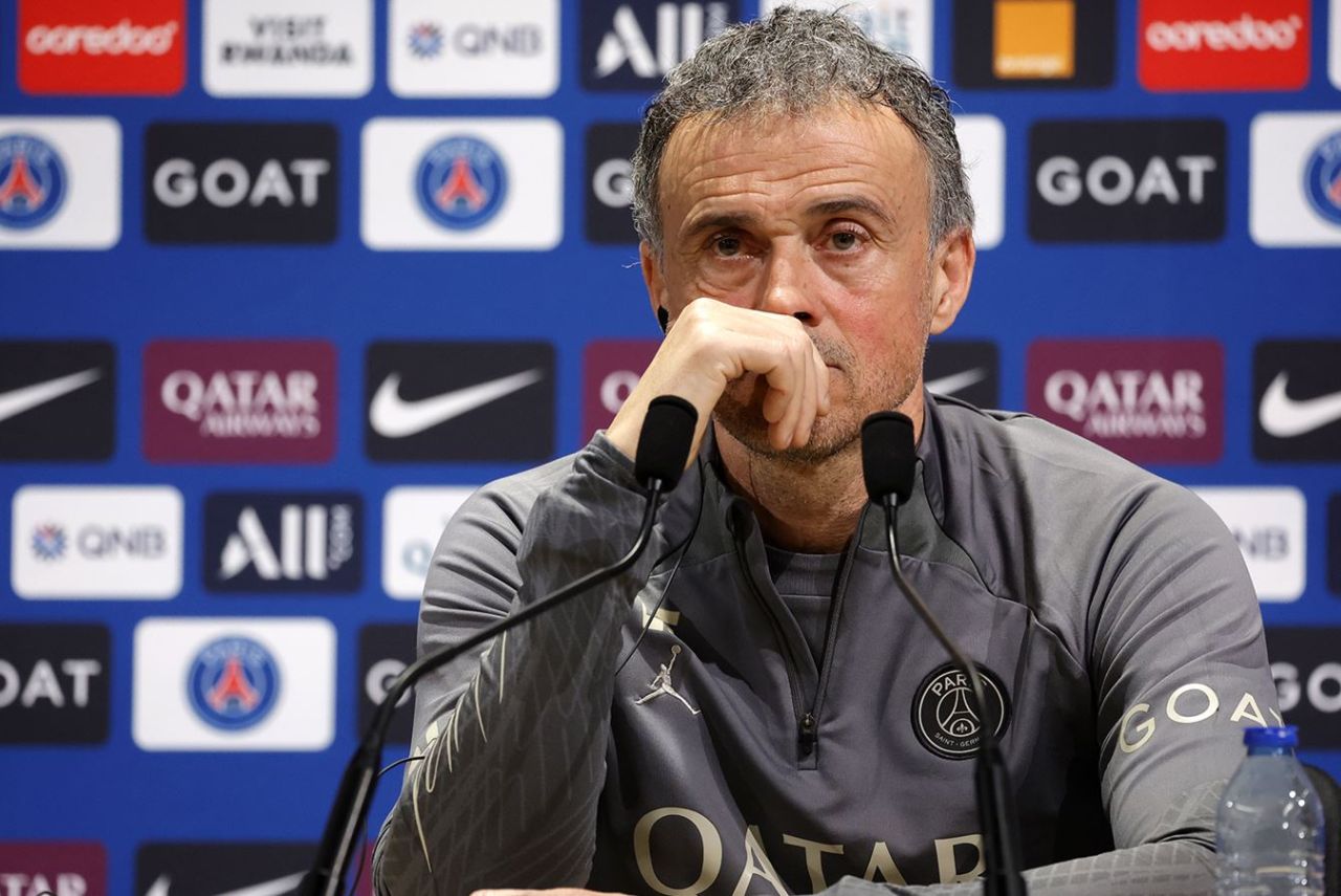 Luis Enrique, treinador do PSG (Foto: Reprodução)
