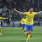 Laporte foi o responsável por marcar o gol da vitória do Al-Nassr. Foto: Reprodução/X