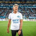 Renato comemora o hepta do Grêmio