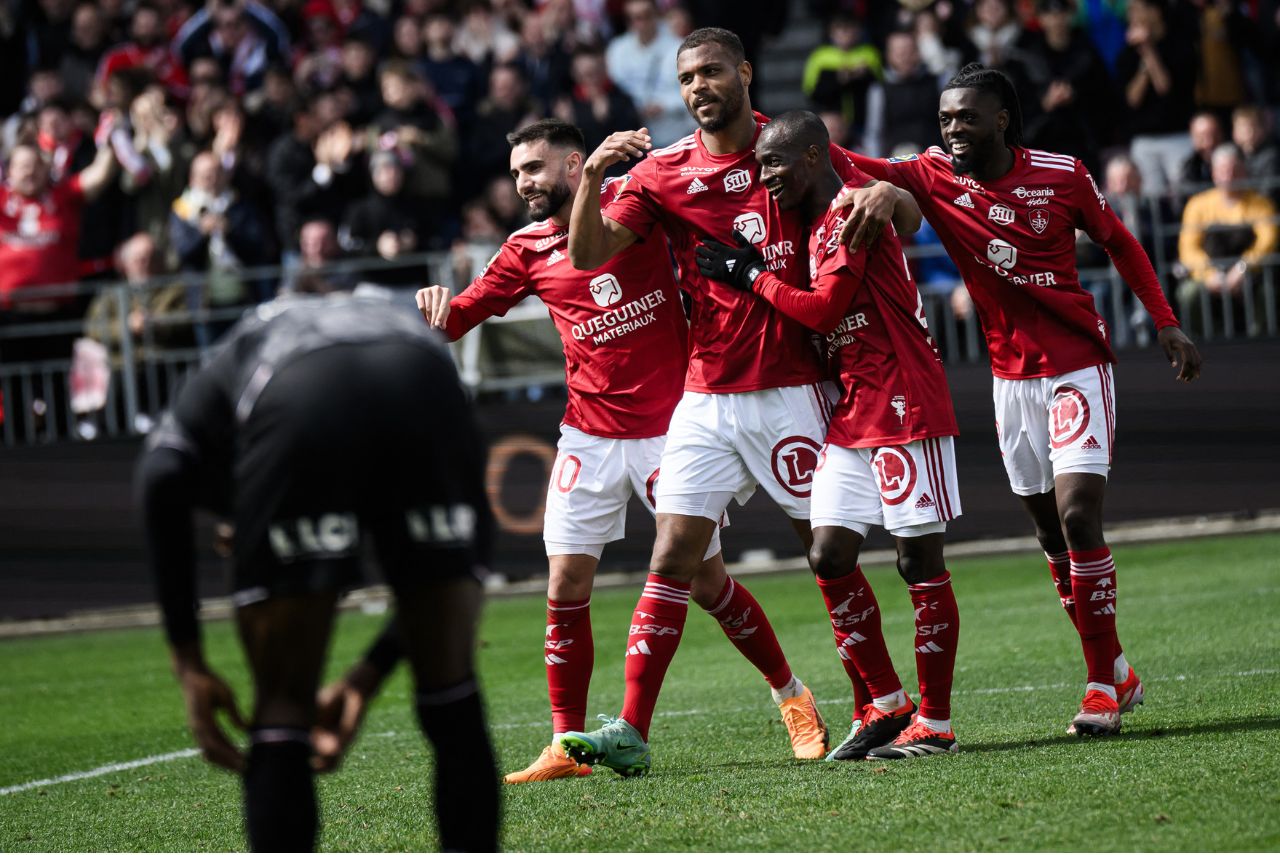 Brest venceu o Metz pelo Campeonato Francês (Foto: Loic Venance /AFP)