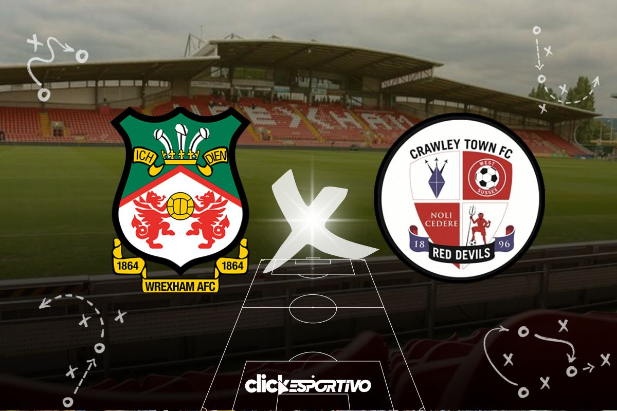 Wrexham x Crawley - League Two 2023/24