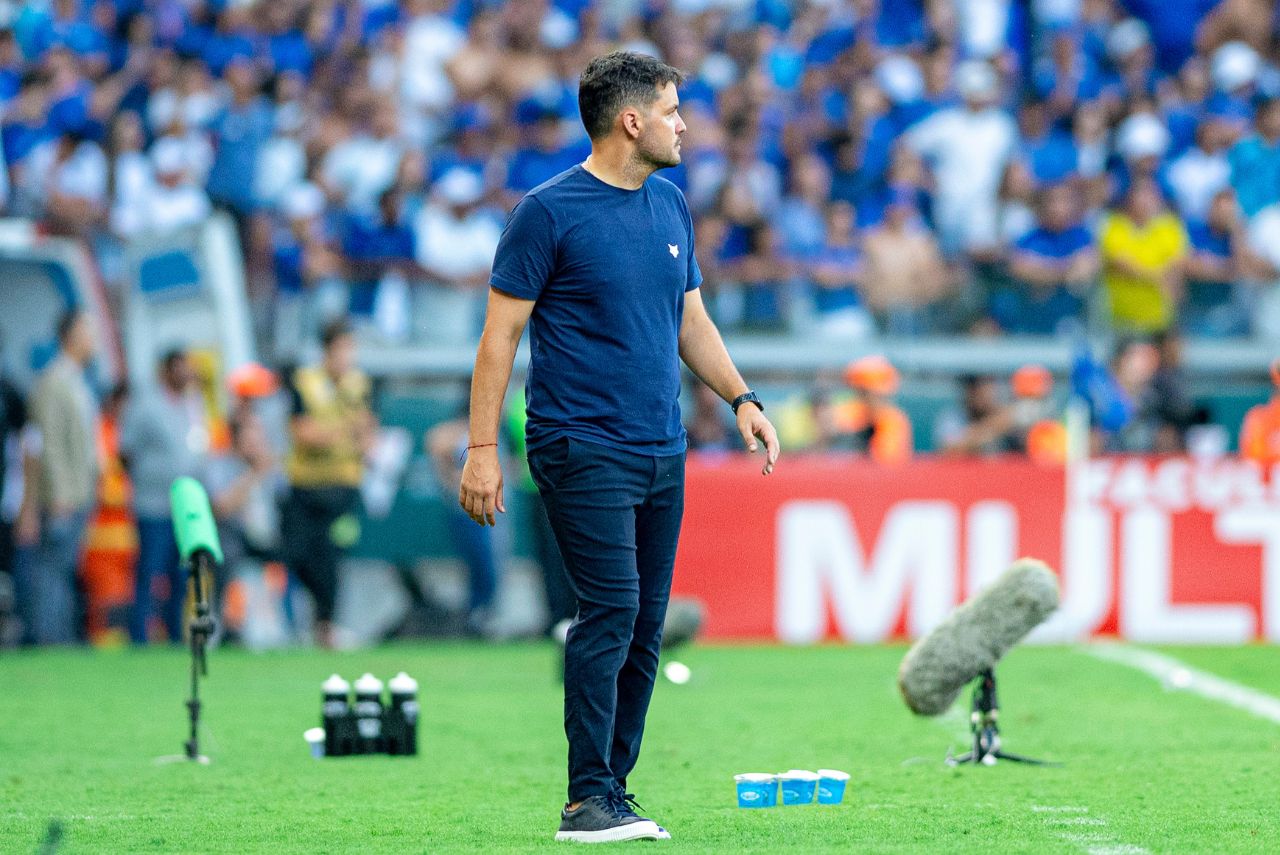 Técnico do Cruzeiro no Mineirão