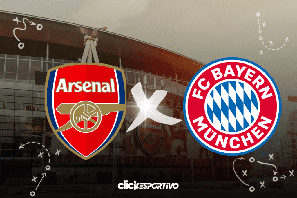 Arsenal x Bayern de Munique