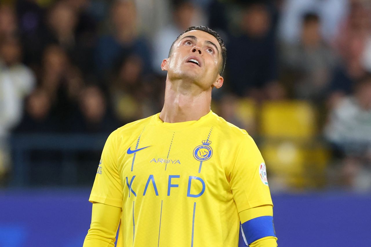Cristiano Ronaldo em jogo do Al-Nassr