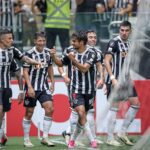 Scarpa marcou o primeiro na vitória do Atlético-MG sobre o Rosario Central (Foto: Pedro Souza/CAM)