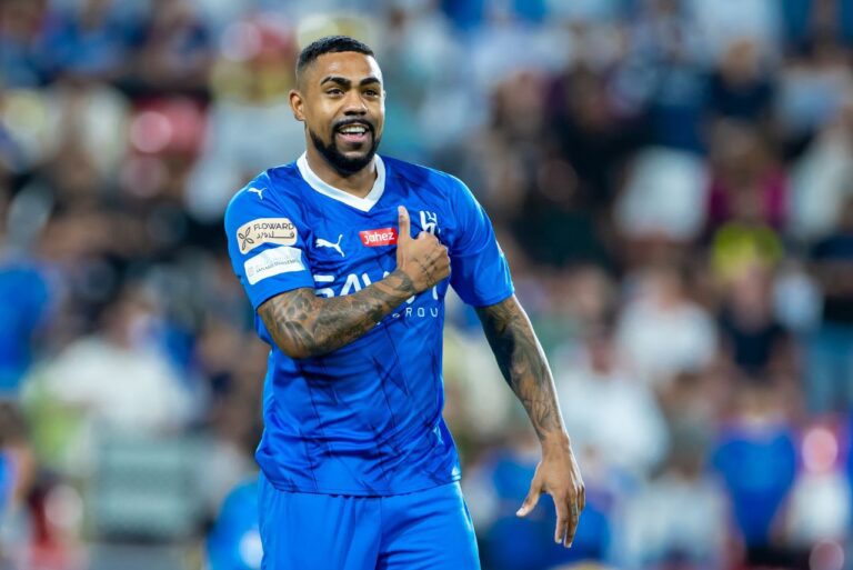 <p>Malcom vive grande fase. Foto: Reprodução/Al-Hilal</p>
