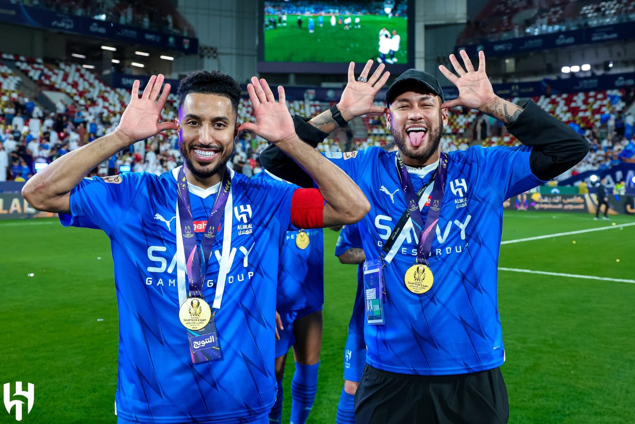 Salem Al-Dawsari e Neymar