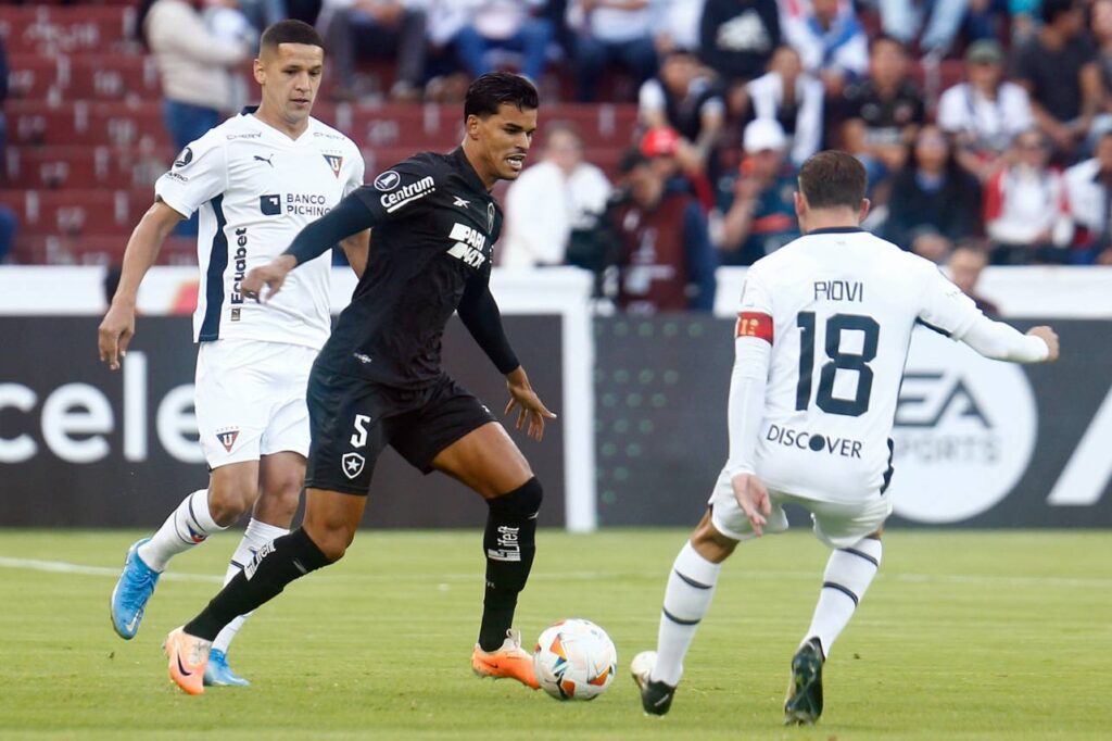 O Botafogo ainda não somou pontos na Libertadores 2024. Foto: Vitor Silva/BFR
