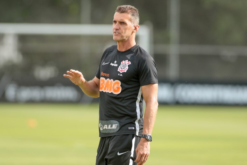 Técnico Vagner Mancini, quando treinou o Corinthians