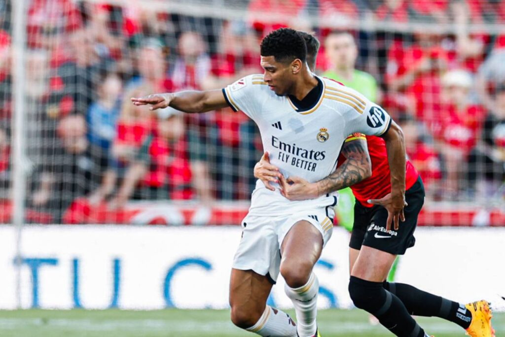 O Real Madrid segue na liderança da La Liha a sete rodadas do fim. Foto: Reprodução/X