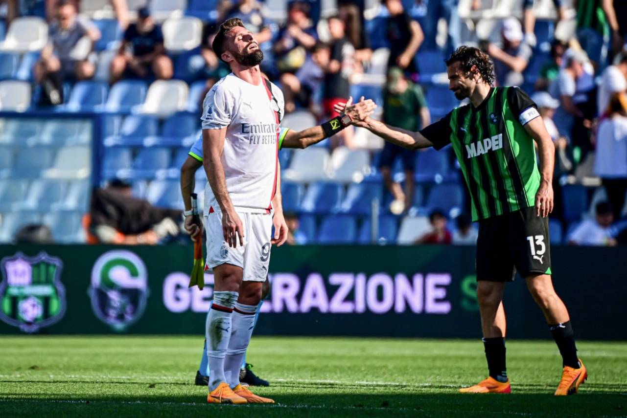 O Milan pode ficar ainda mais longo de conquistar o "Scudetto". Foto: PIERO CRUCIATTIAFP