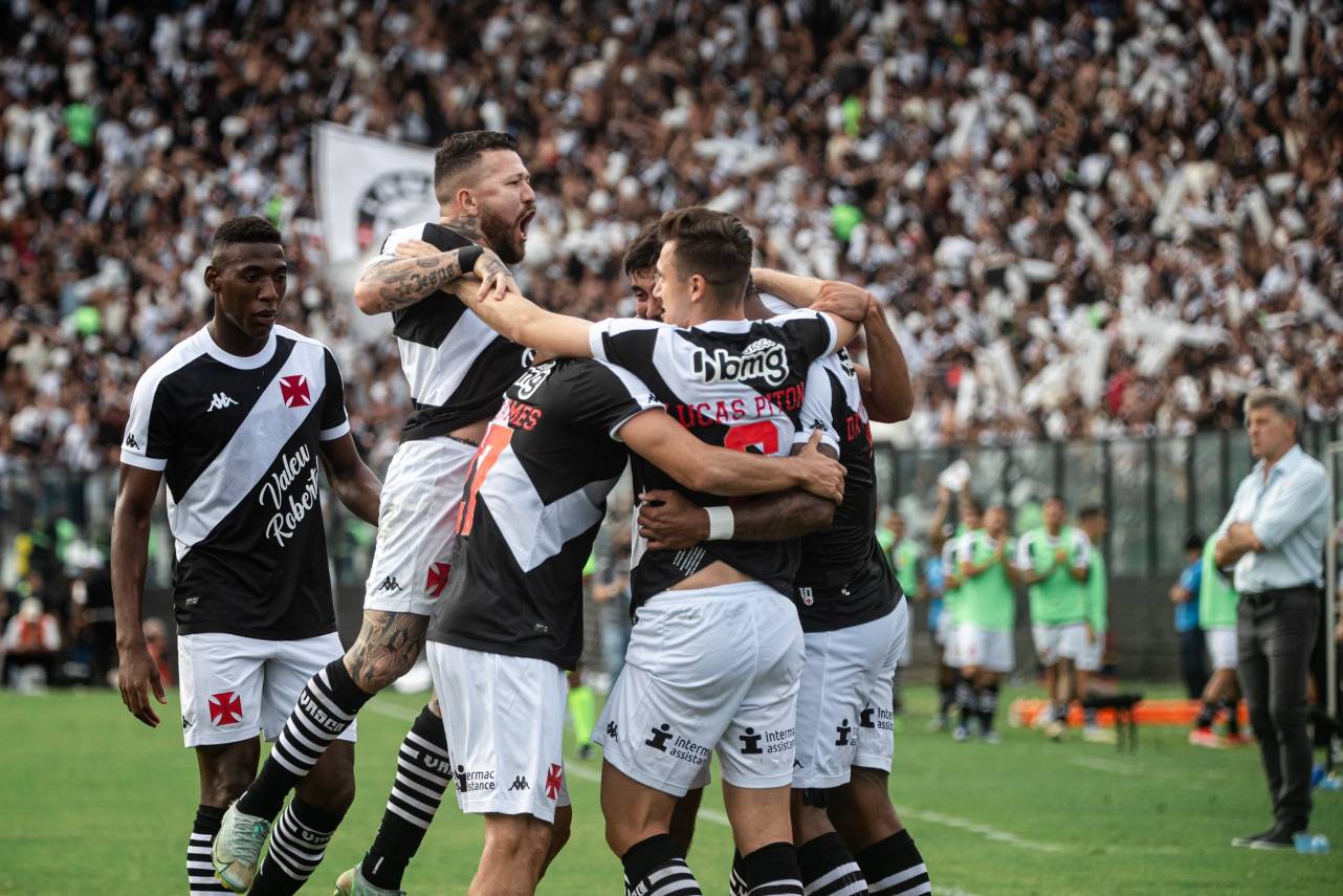 O Vasco fez a festa da torcida em São Januário. Foto: Leandro Amorim/Vasco