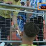 Torcedor do Málaga pagou por camisa do meia Dani Lorenzo (Foto: Reprodução)