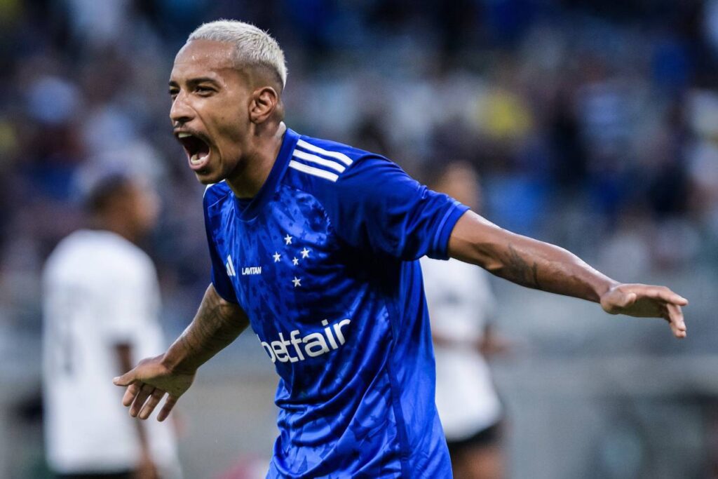 Matheus Pereira é dúvida para enfrentar o Fortaleza. Foto: Gustavo Aleixo/Cruzeiro