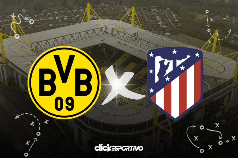 <p>Borussia Dortmund x Atlético de Madrid</p>
