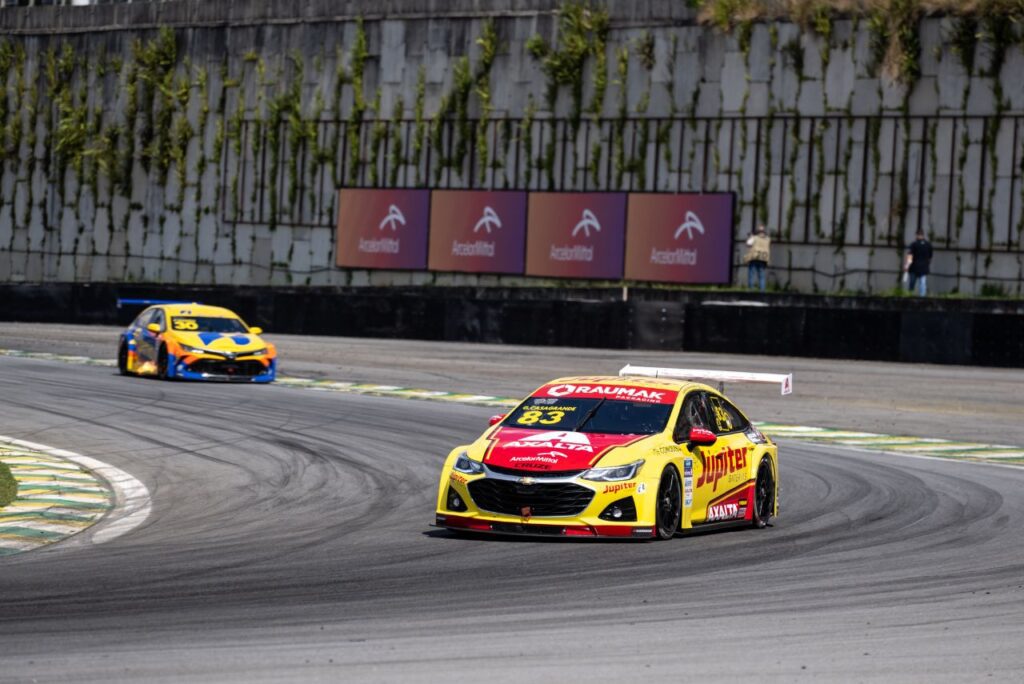 Carro de Gabriel Casagrande em Interlagos na Stock Car